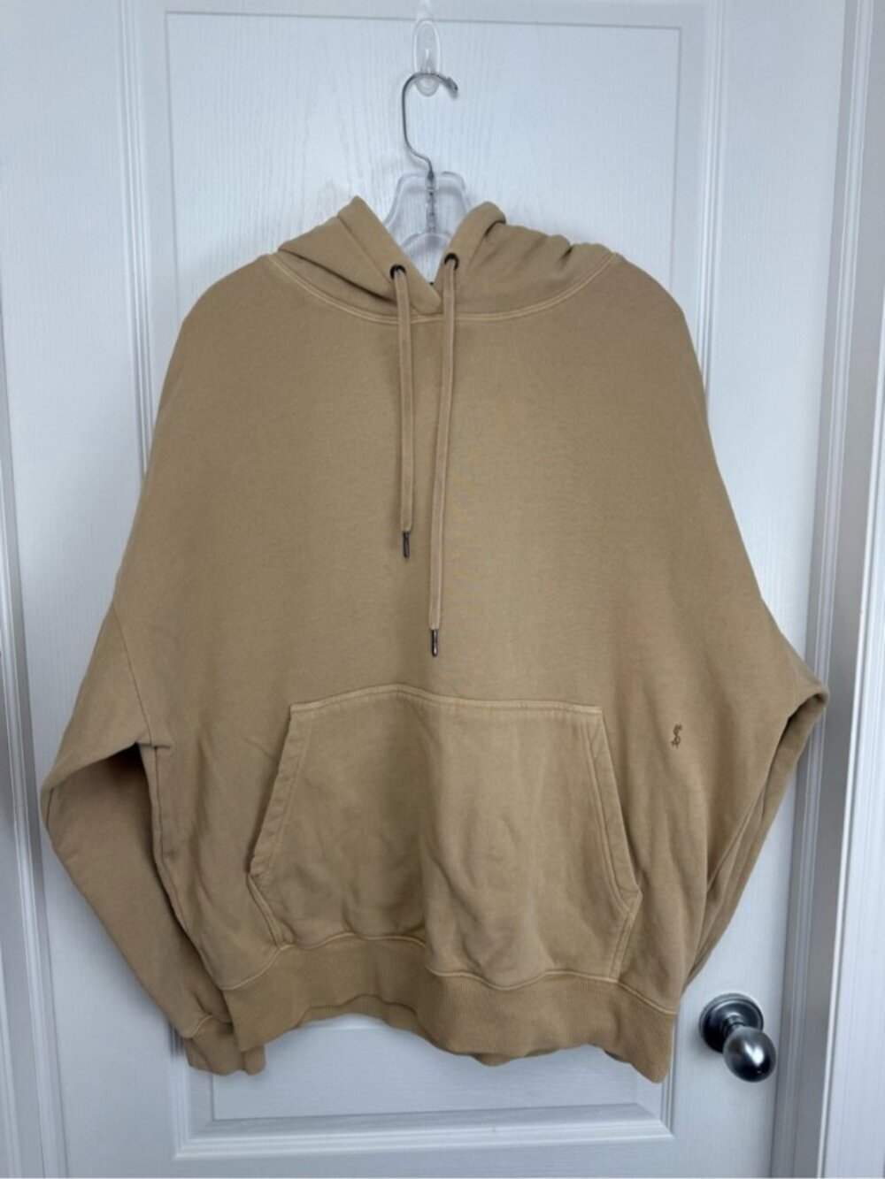 Ksubi 3 X 4 Oh G Cotton Hoodie Size Small Tan Beige - Picture 6 of 14